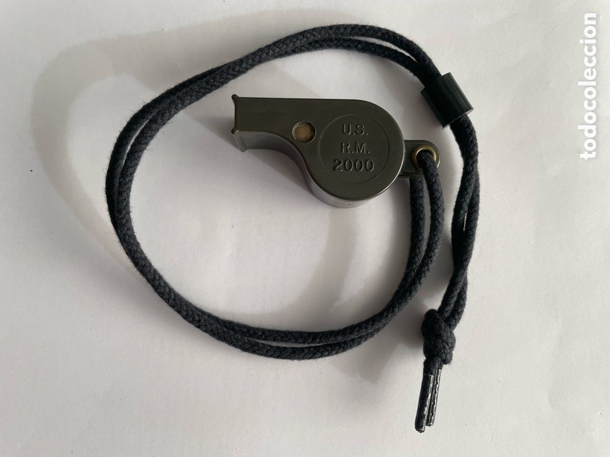 Militaria: silbato US norteamericano