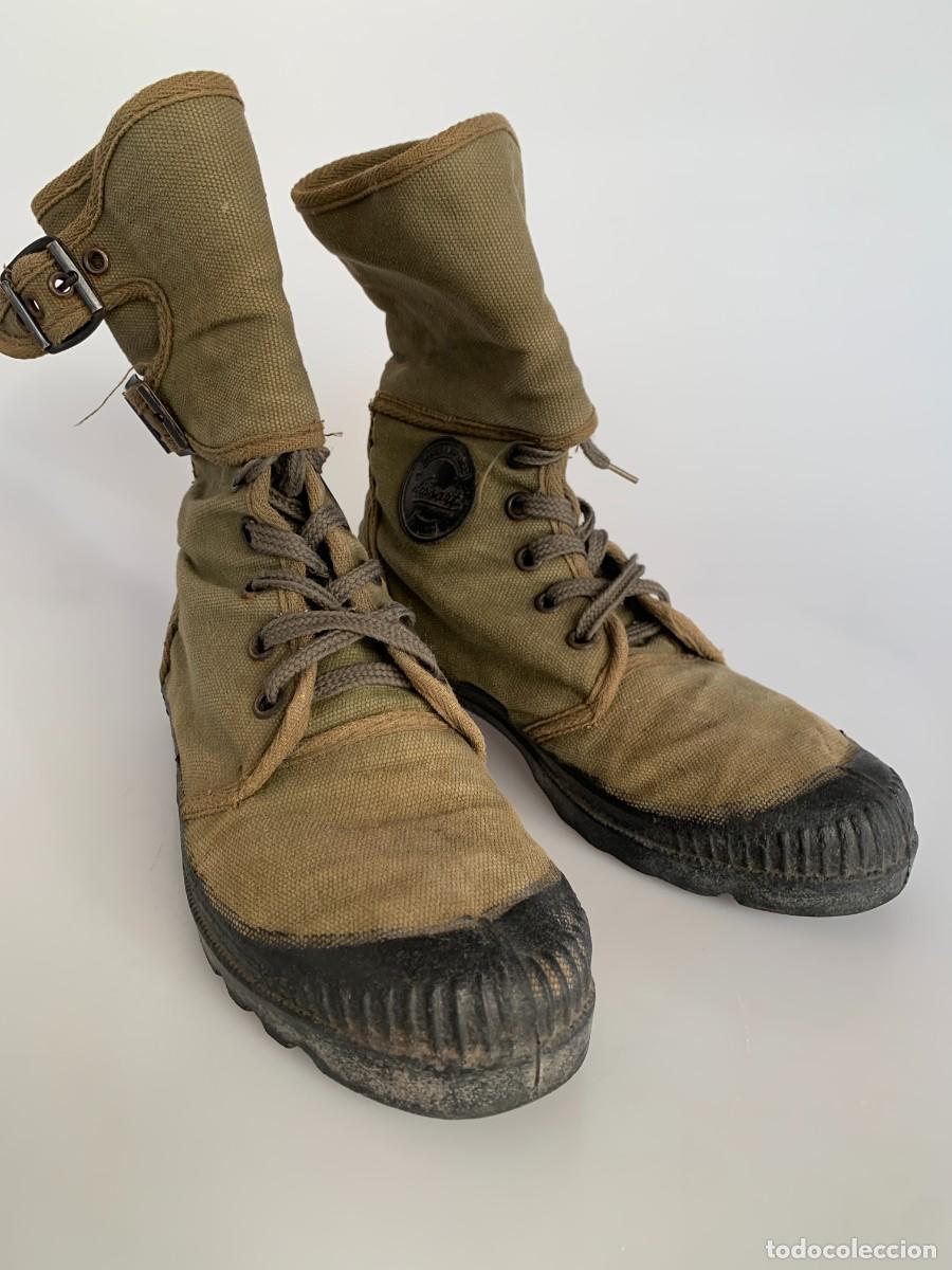 Militaria: Botas Militares Pataugas Wissart 40 Legi&oacute;n Extranjera Ej&eacute;rcito Francia VTG 70s