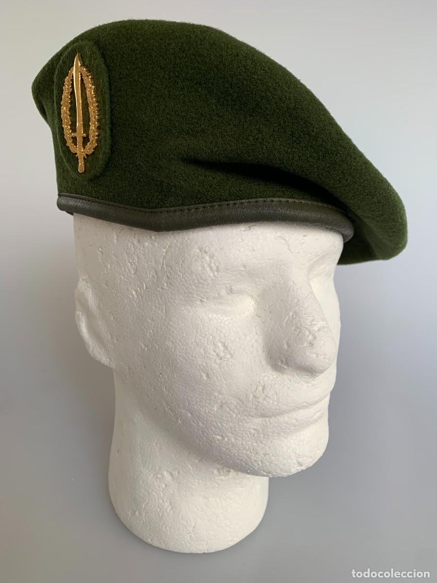 Militaria: Boina Verde Grupo Operaciones Especiales Guerrillero GOE MOE Ej&eacute;rcito Tierra VTG 90s