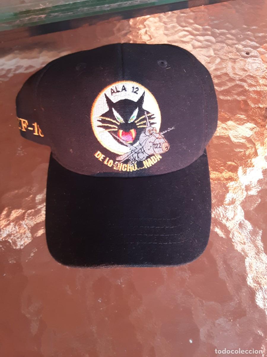 Militaria: Gorra Ala 12 - De lo dicho... nada (Base Torrej&oacute;n) Ej&eacute;rcito del Aire - A&ntilde;o 2001