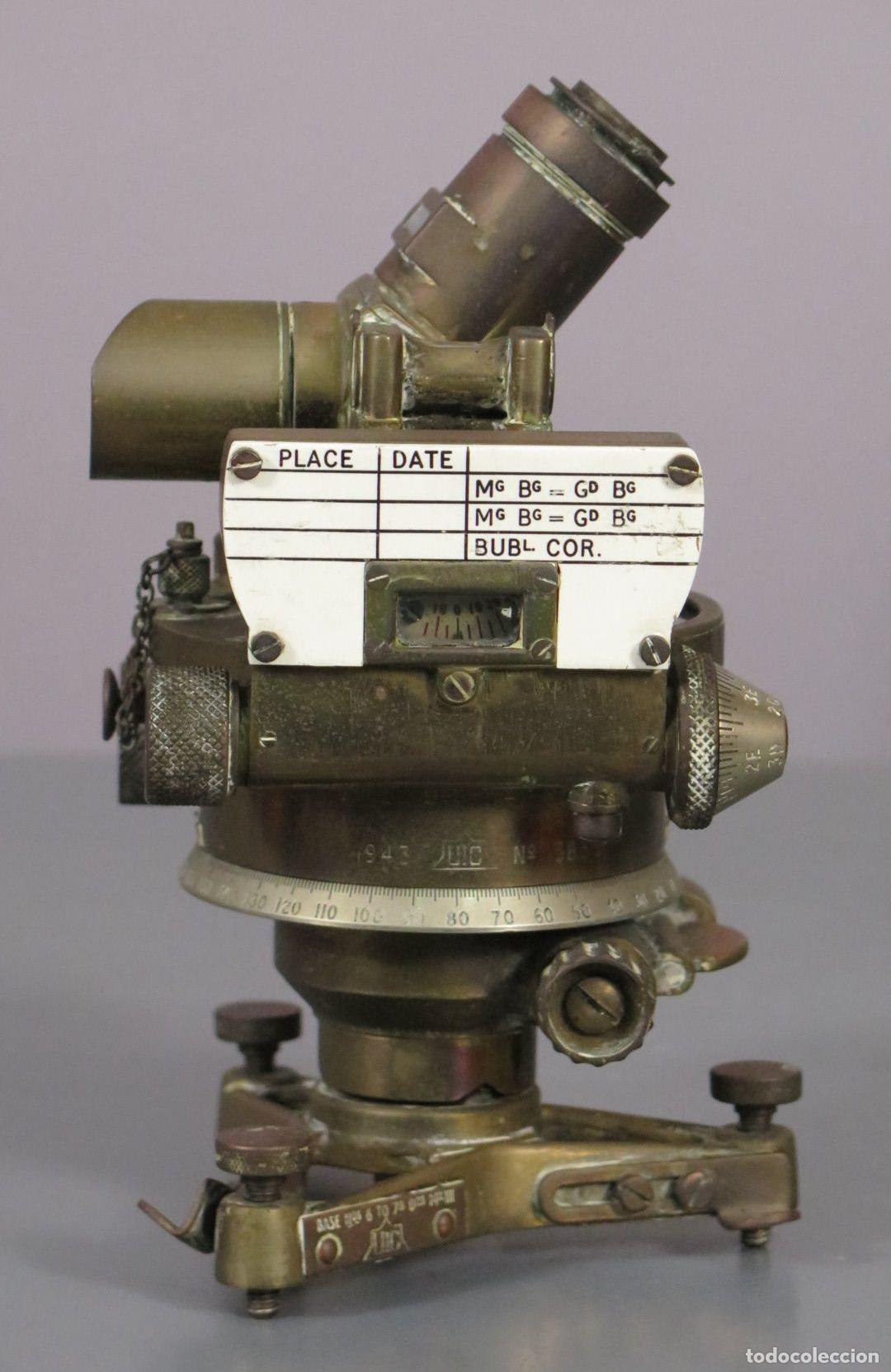 Militaria: TEODOLITO DE ARTILLERIA. 1943 MK III. UIC. EN ESPA&Ntilde;OL