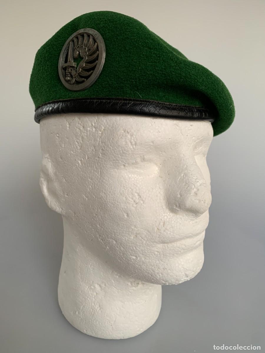 Militaria: Boina Verde 2&ordm; REP Paracaidista Frances Legion Extranjera Ejercito Militar Francia VTG 90s