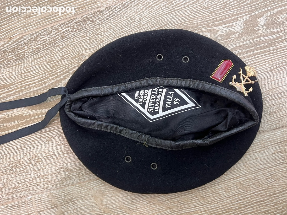 Militaria: Boina Soldado Infanter&iacute;a Marina