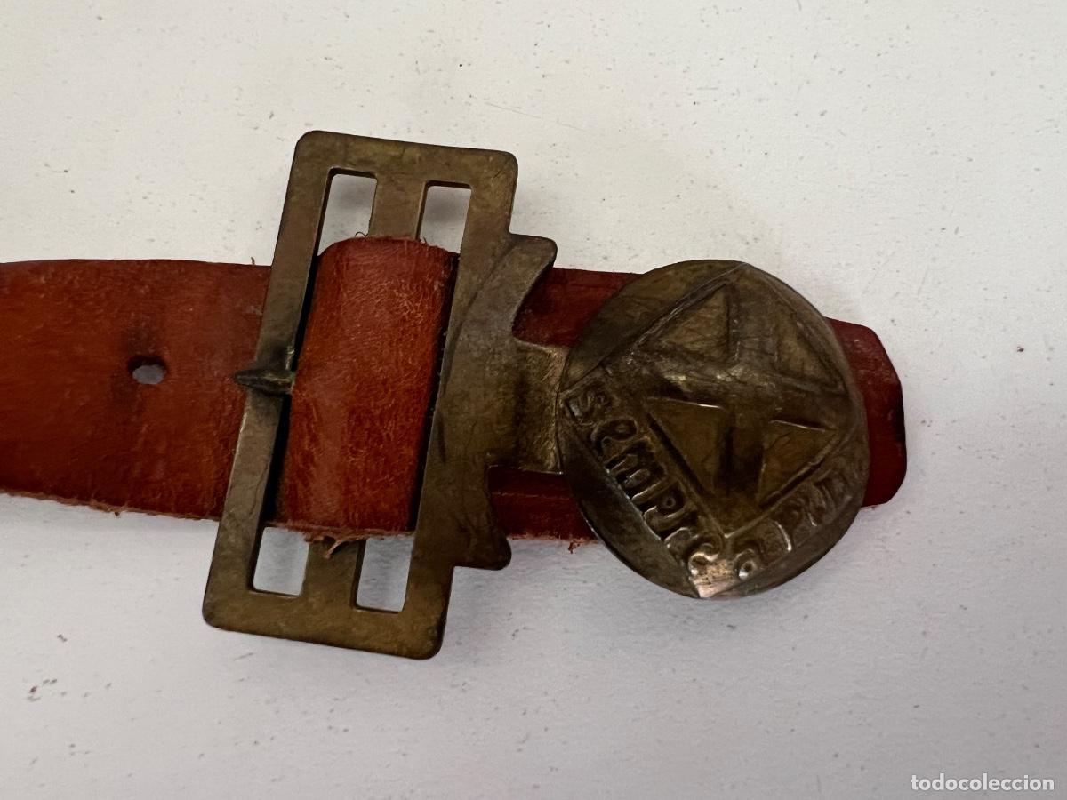 Militaria: BOYS SCOUTS CINTURON CON HEBILLA ORIGINAL - Foto 8
