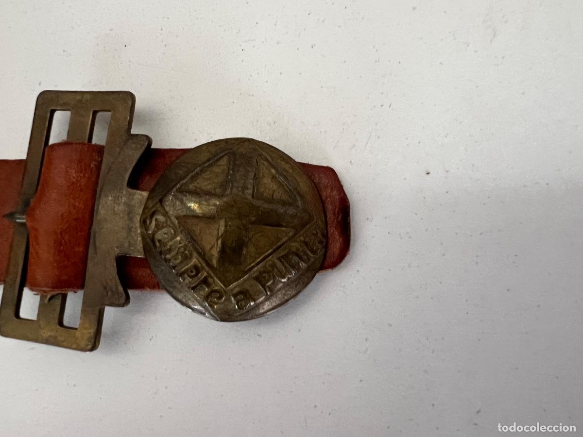 Militaria: BOYS SCOUTS CINTURON CON HEBILLA ORIGINAL - Foto 9