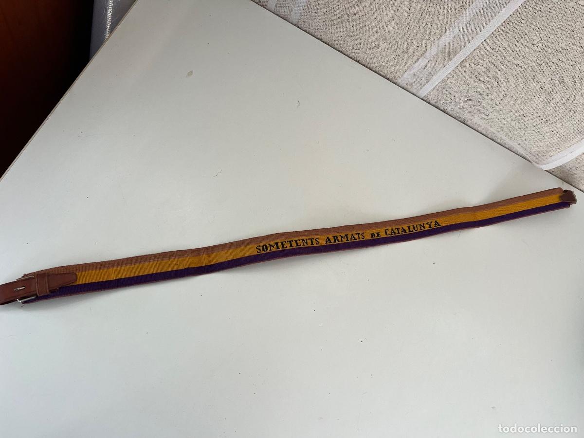 Militaria: SOMETENTS ARMATS DE CATALUNYA CORREA PORTA FUSIL EPOCA REPUBLICA