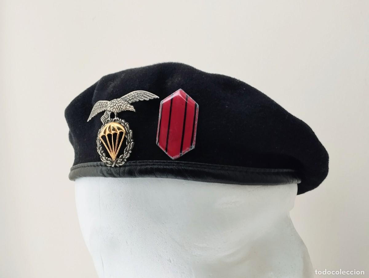 Militaria: Boina Brigada paracaidista. A&ntilde;os 80
