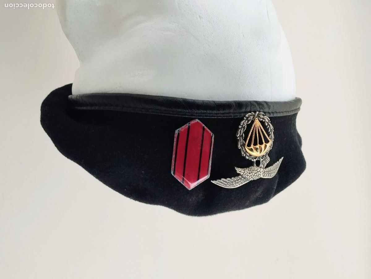 Militaria: Boina Brigada paracaidista. A&ntilde;os 80