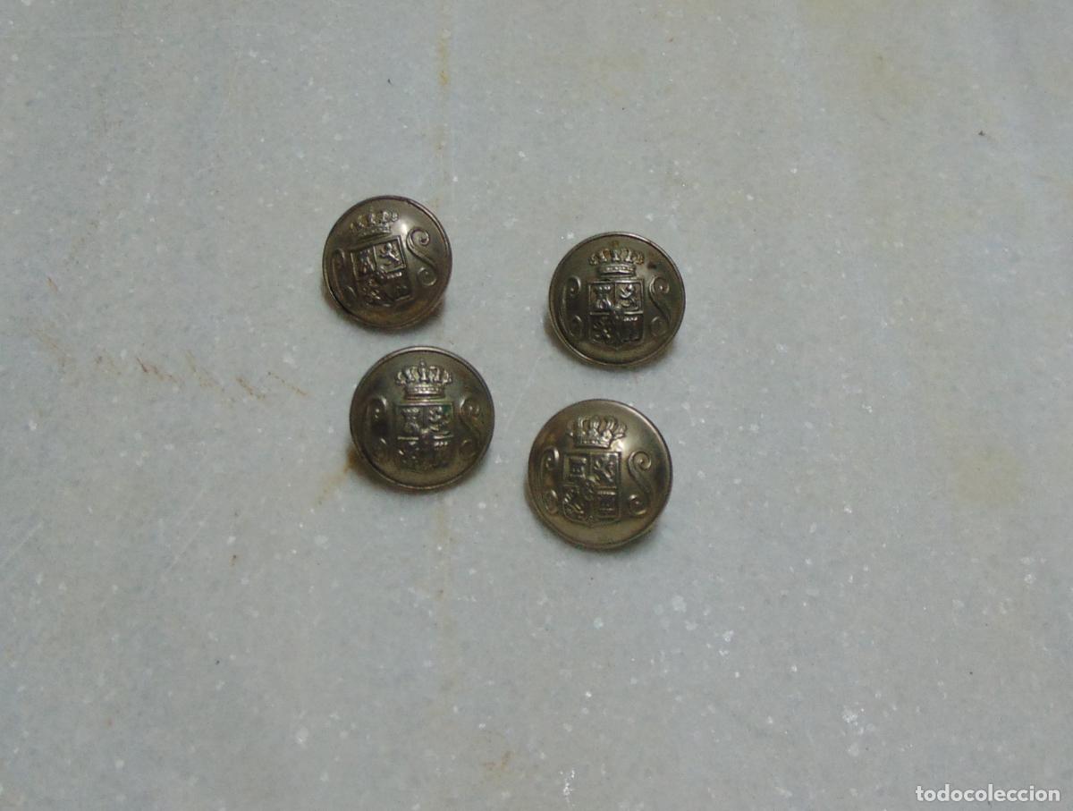 Militaria: ANTIGUOS BOTONES CUERPO DE SEGURIDAD,BUEN ESTADO