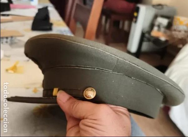 Militaria: Gorra de plato del Ej&eacute;rcito Espa&ntilde;ol. A&ntilde;os 80 - Foto 3