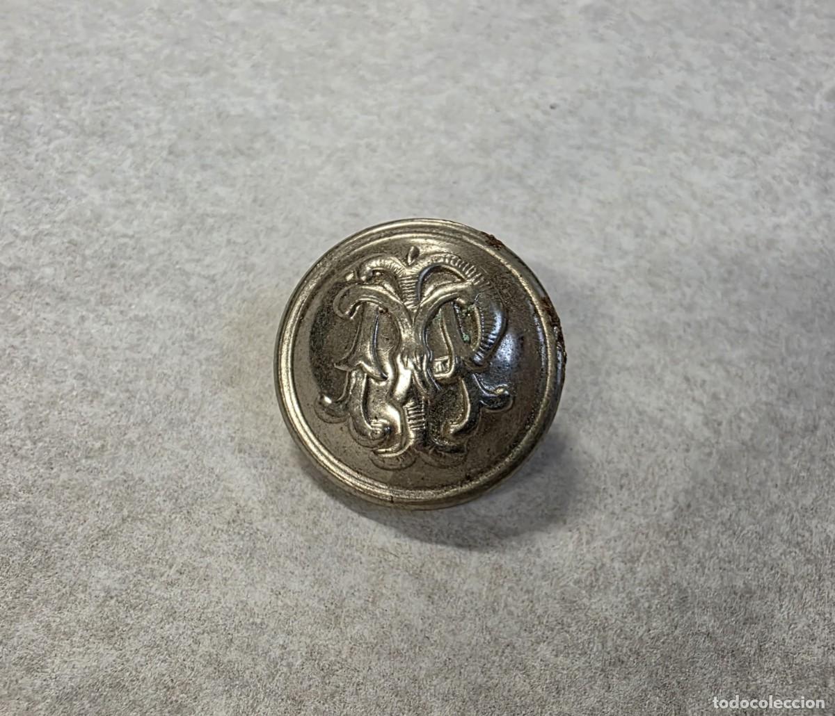 Militaria: Bot&oacute;n Polic&iacute;a Municipal, PM, 22 mm