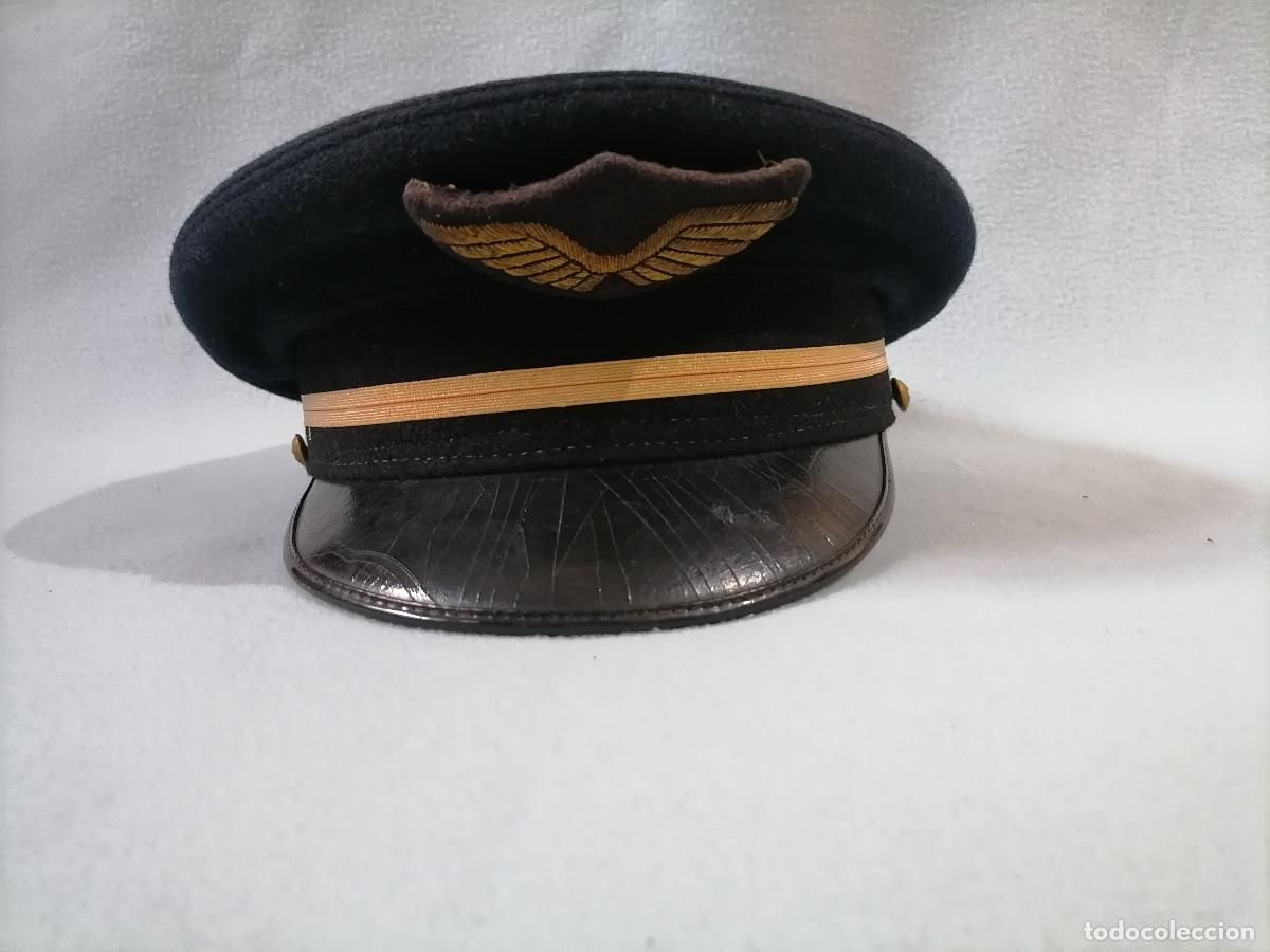 Militaria: Gorra de Plato Fuerza A&eacute;rea Francesa