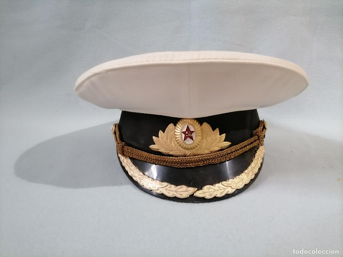 Militaria: Gorra de Gala Oficial Uni&oacute;n Sovi&eacute;tica