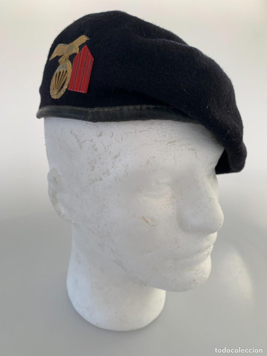 Militaria: Boina Cabo Bandera Paracaidista BRIPAC Elosegui Ej&eacute;rcito VTG 80s