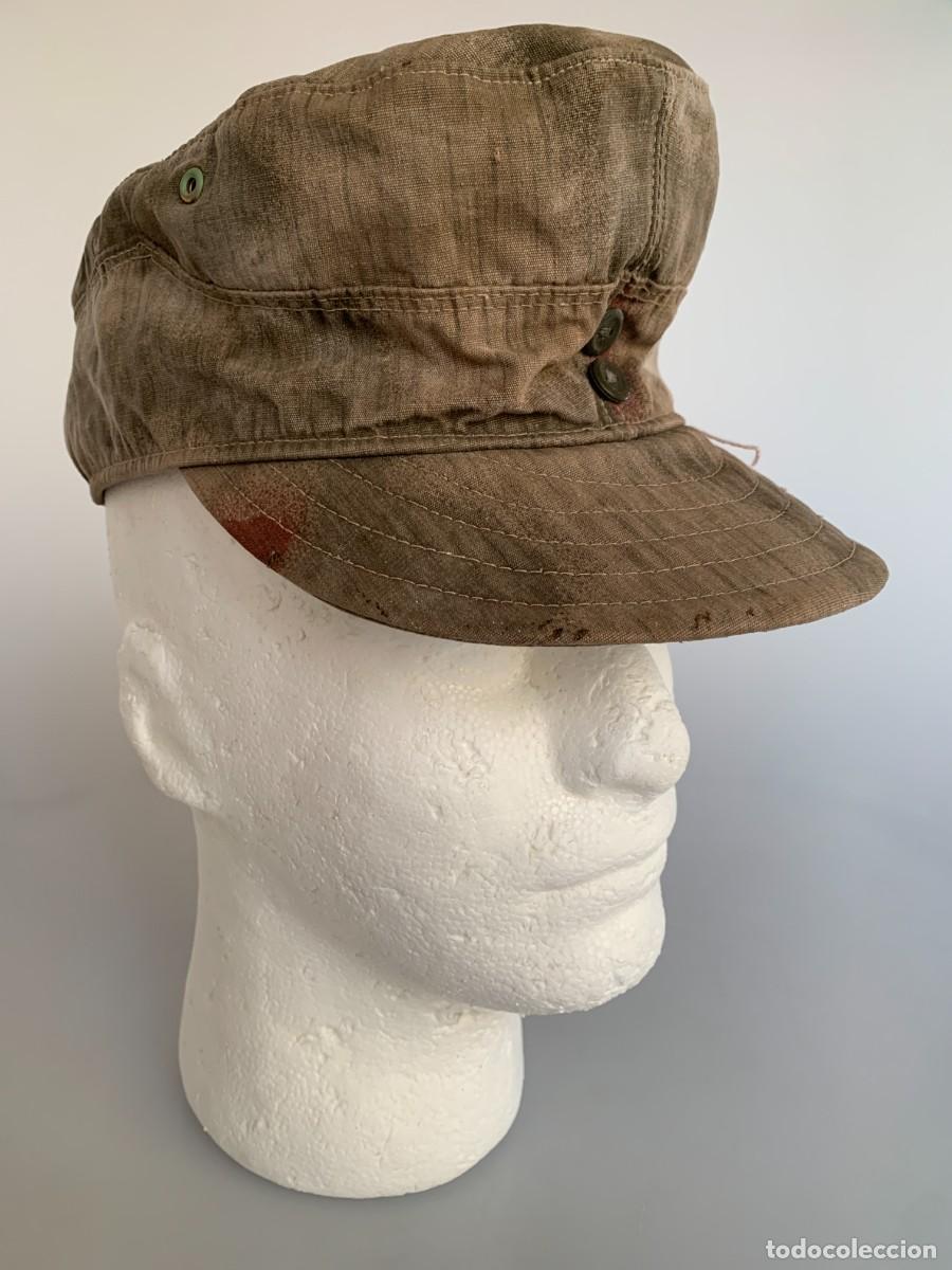 Militaria: Gorra Camuflaje Sumpftarn Bundeswehr Ejercito Alemania VTG 60s