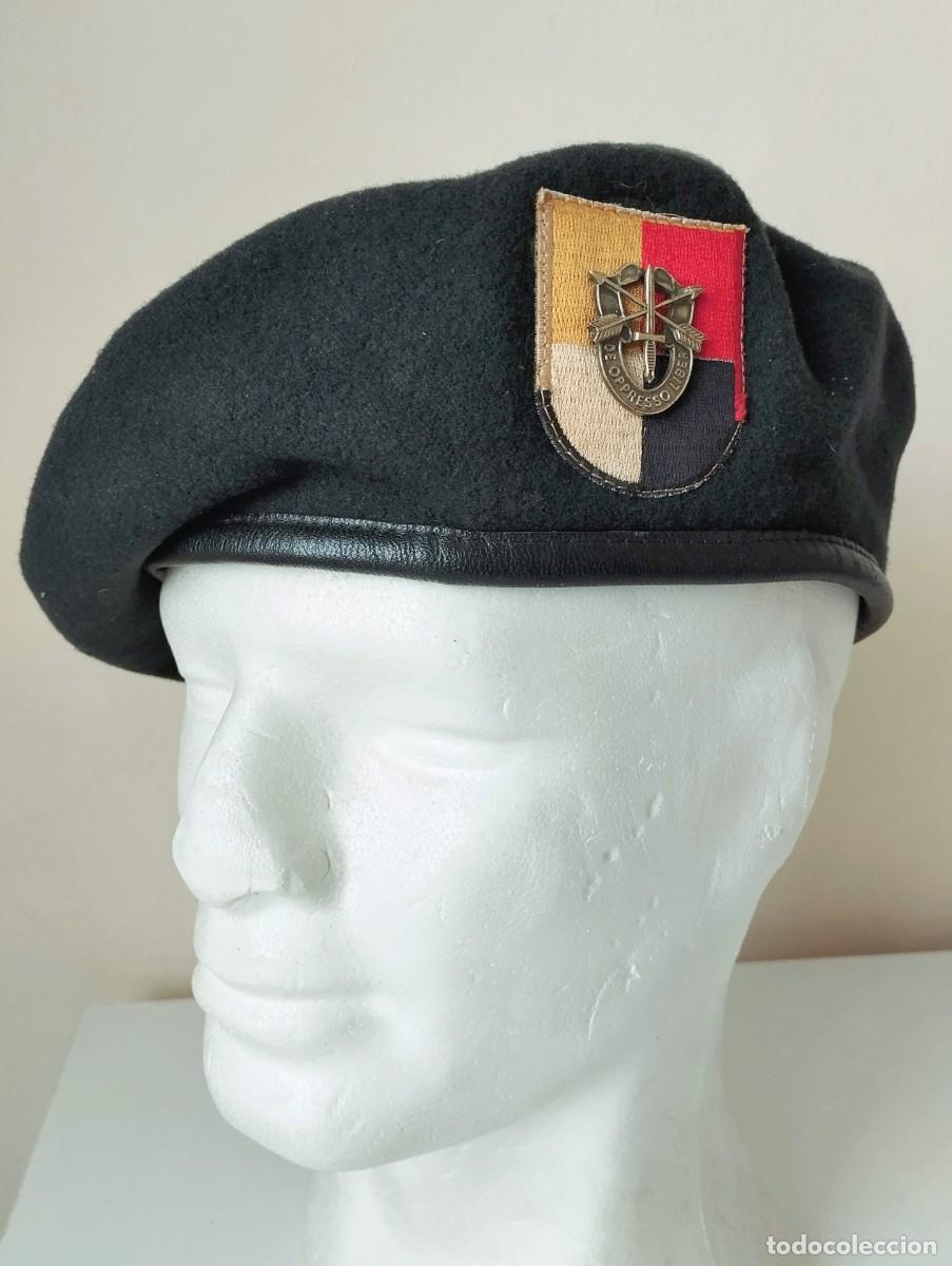 Militaria: Boina verde US Army. 3&deg; Special Forces Group (Airborne)