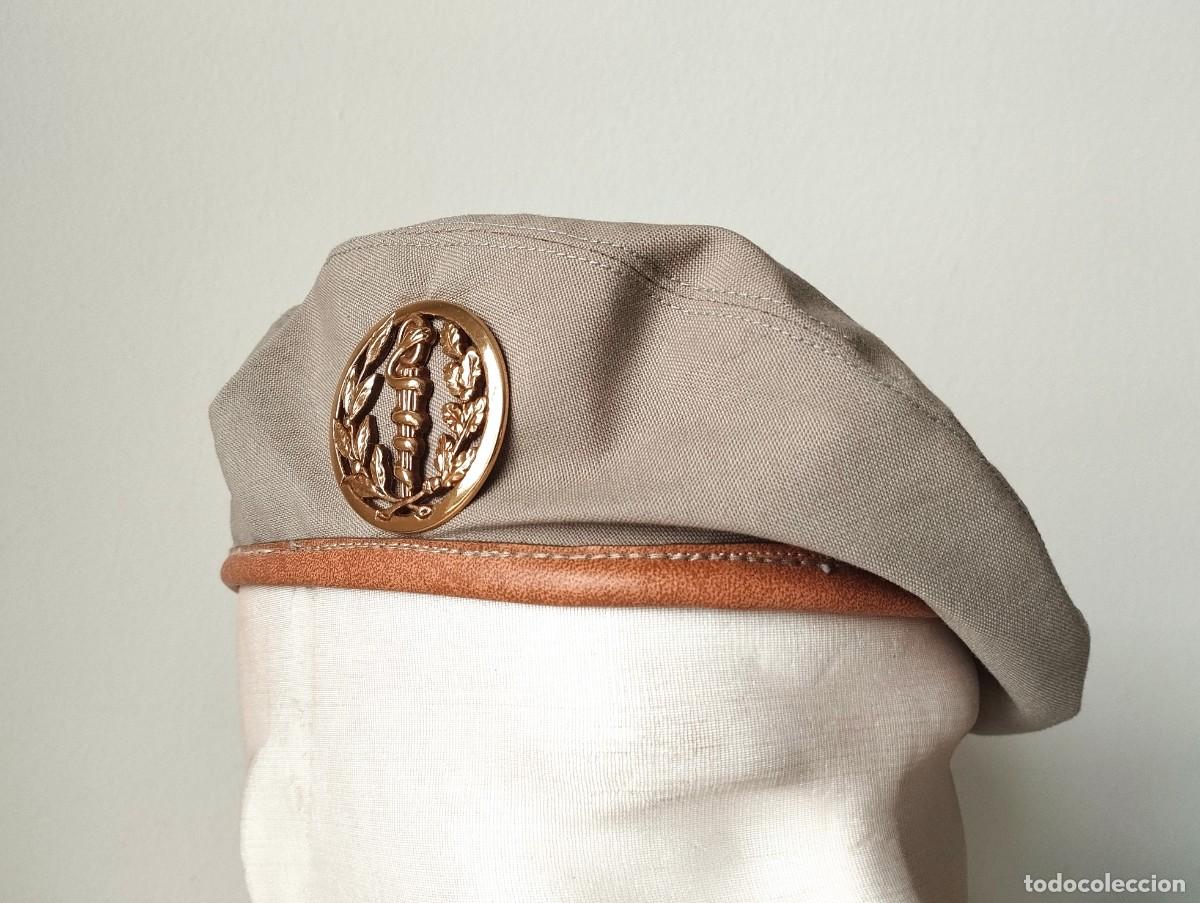Militaria: Boina francesa kakhi. Guerra Argelia