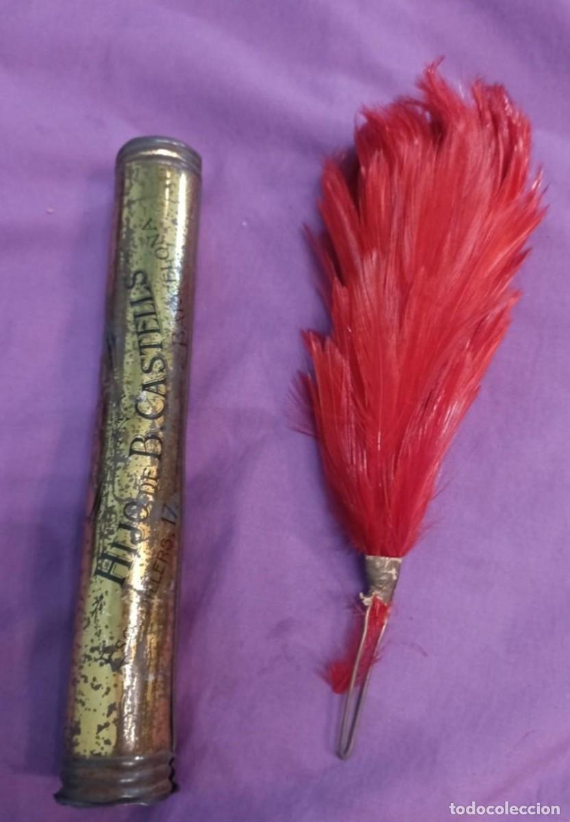 Militaria: Plumero de Ros.&eacute;poca Alfonso XIII