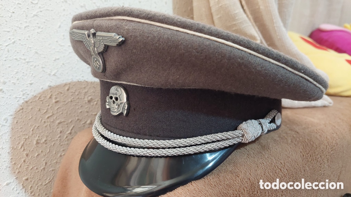 Militaria: Gorra oficial alem&aacute;n talla 56 - Foto 2