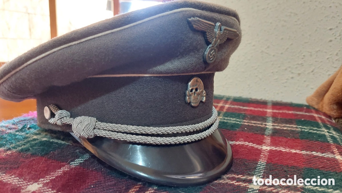 Militaria: Gorra oficial alem&aacute;n talla 56 - Foto 3