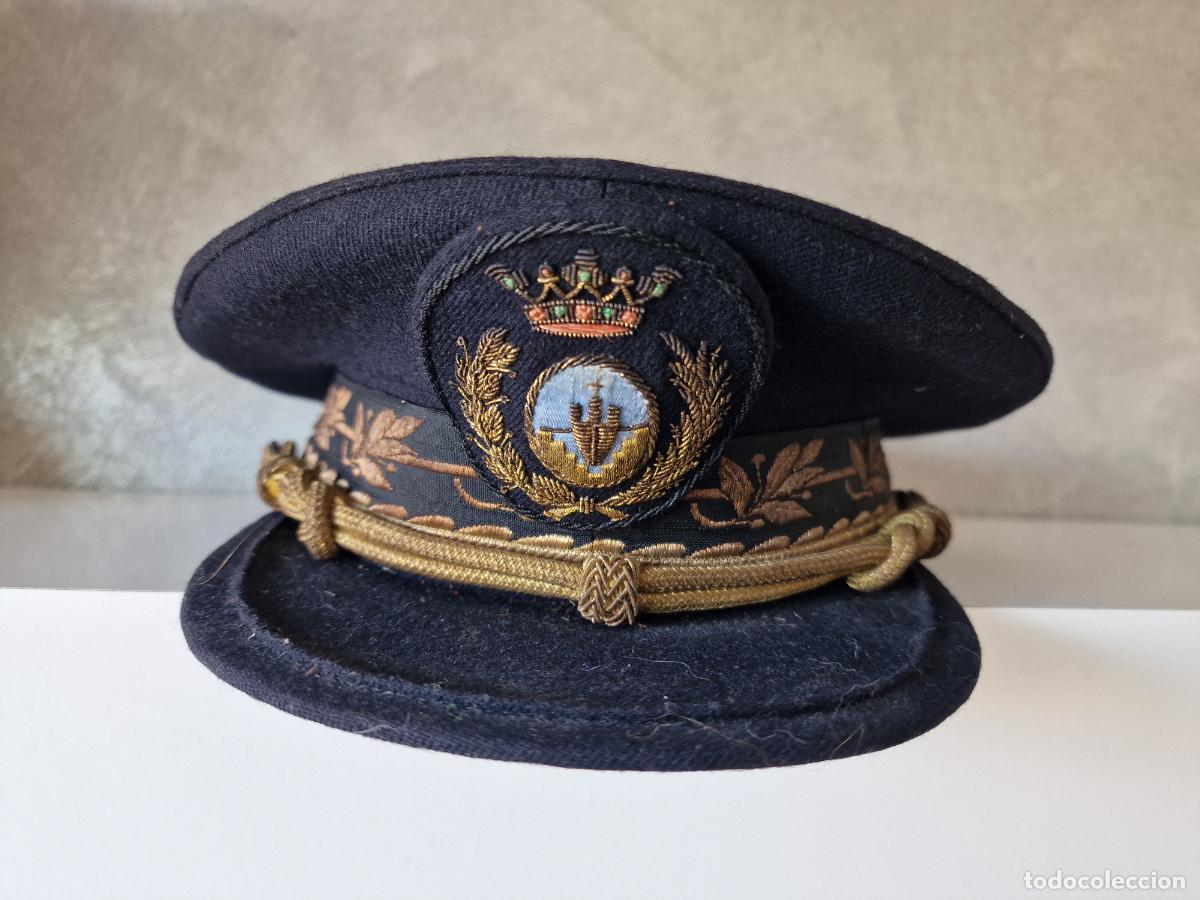 Militaria: ANTIGUA GORRA DE PLATO INGENIEROS NAVALES CIVILES