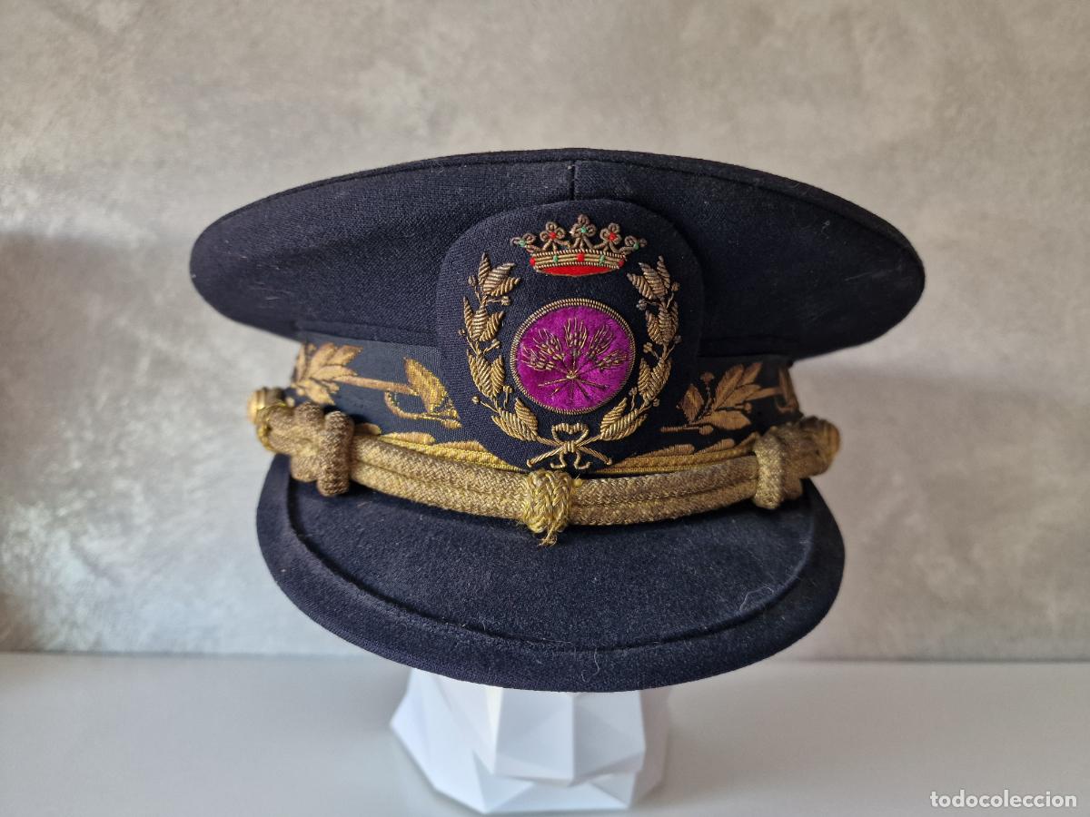 Militaria: ANTIGUA GORRA DE PLATO INGENIEROS AGR&Oacute;NOMOS