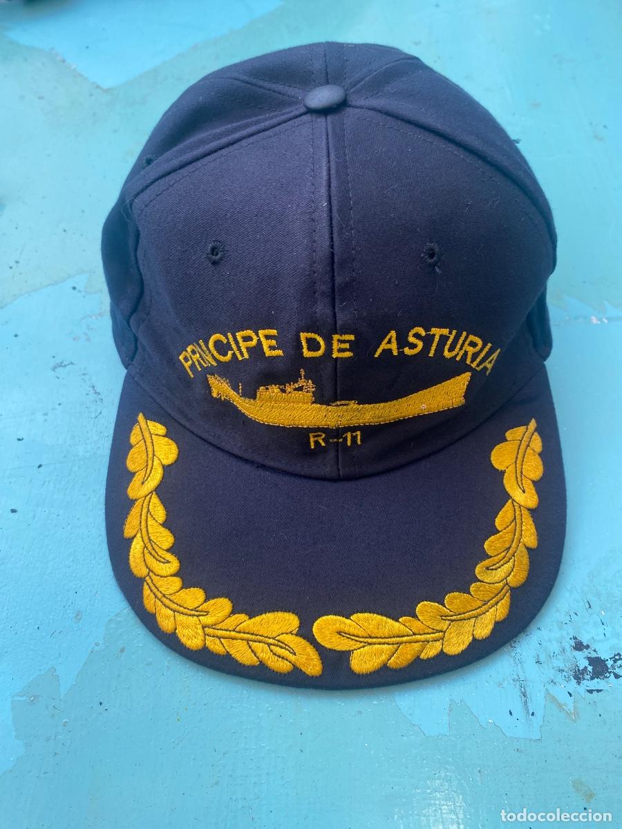 Military Antiques: Antigua gorra militar buque Pr&iacute;ncipe de Asturias