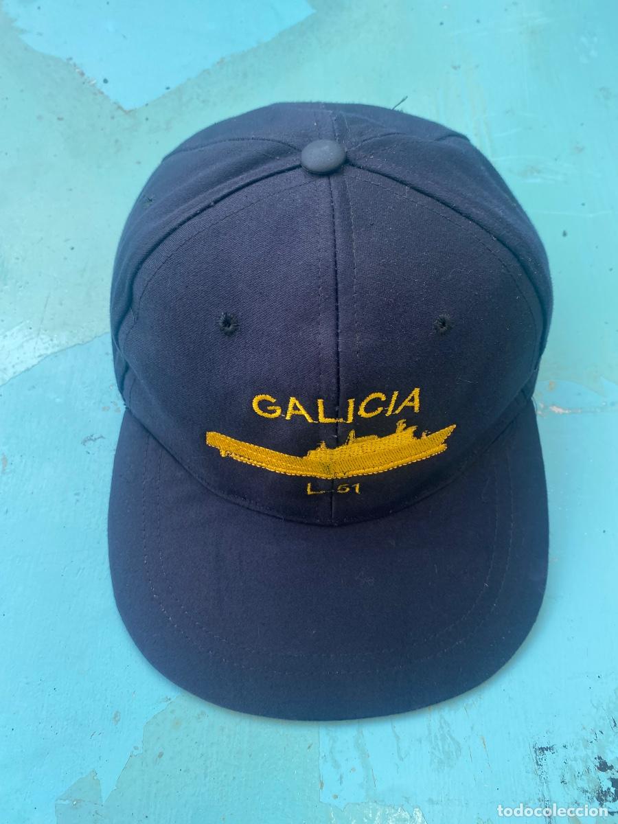Military Antiques: Antigua gorra militar buque Galicia