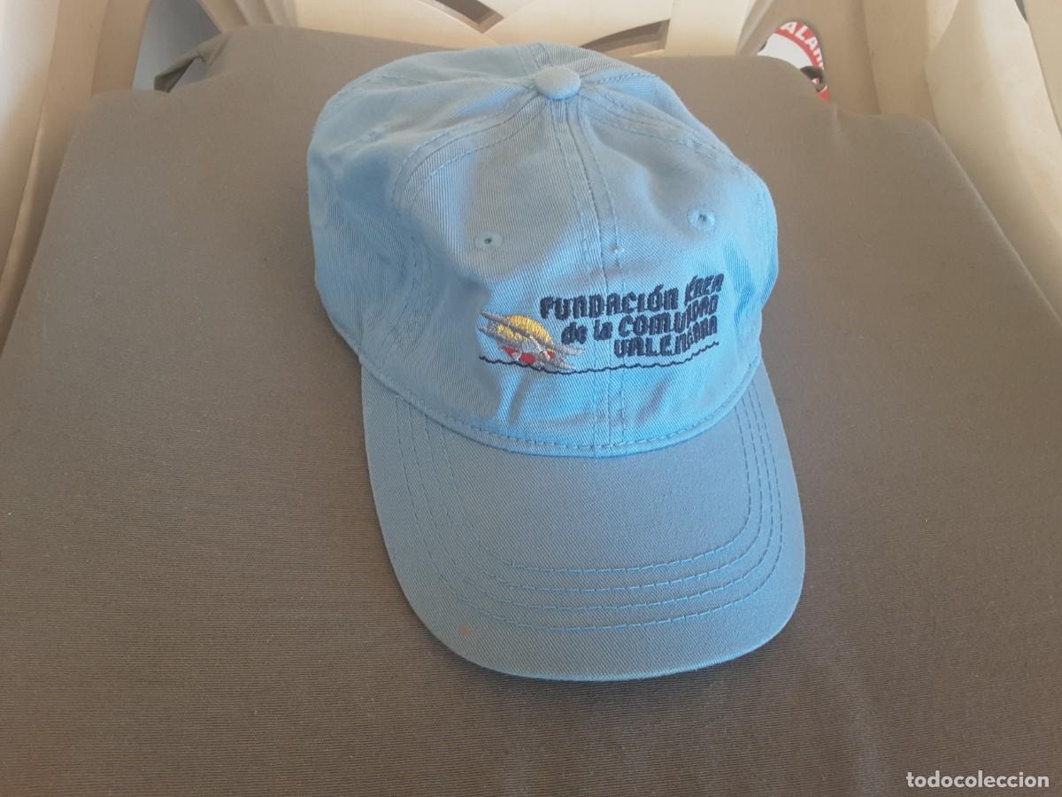 Militaria: Gorra Fundaci&oacute;n Aeron&aacute;utica Comunidad Valenciana azul claro