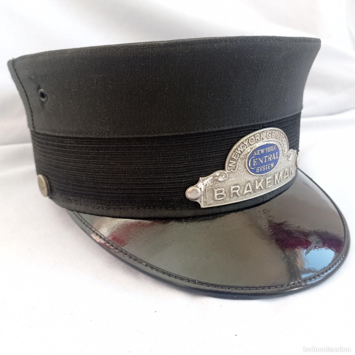 Militaria: USA - GORRA FERROCARRIL NEW YORK - 1940-50 - NUEVA A ESTRENAR