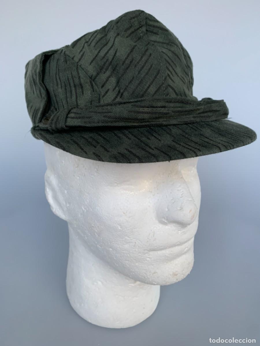 Militaria: Gorra M60 Checa Camo Lluvia Fideos Ej&eacute;rcito Popular Checoslovaquia Pacto Varsovia VTG 60s