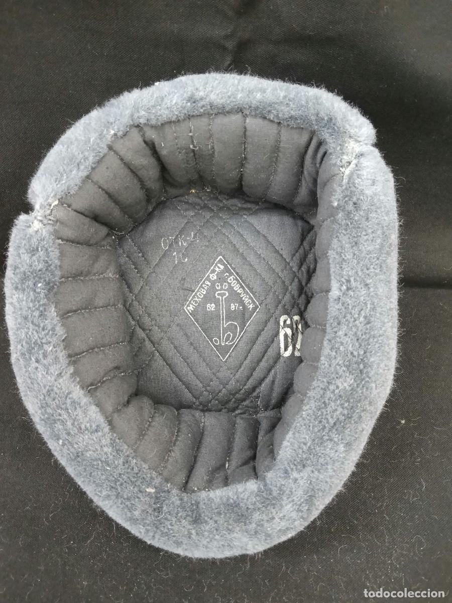 Militaria: Gorro de invierno tradicional Ushanka - Foto 6