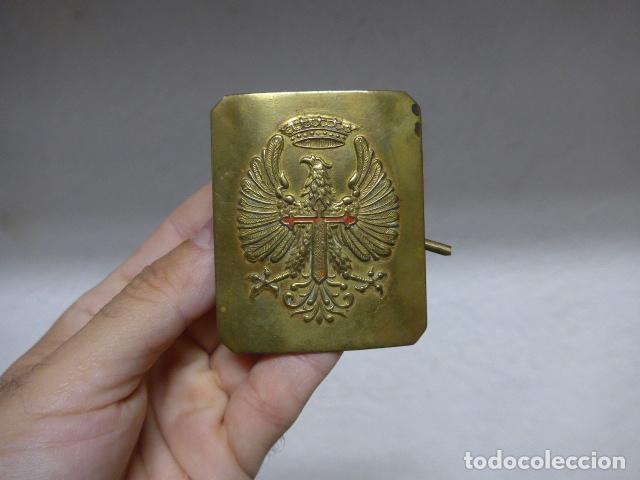Militaria: Antigua hebilla original del ejercito espa&ntilde;ol franquista, epoca de Franco.