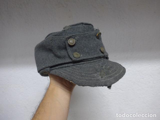 Military Antiques: Antigua gorra original de Carabineros o Guardia civil, de epoca de la Guerra civil o a&ntilde;os 40.