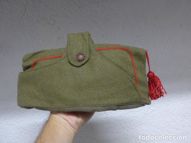 Militaria: Antiguo gorrillo de orejeras franquista, original, a&ntilde;os 40, epoca de Franco. Buen estado.