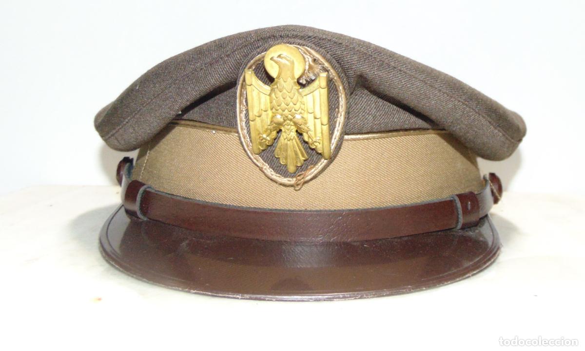 Militaria: GORRA DE POLICIA NACIONAL PARA TROPA CON EMBLEMA EN EL CENTRO , A&Ntilde;OS 1978-1986, PERFECTO ESTADO