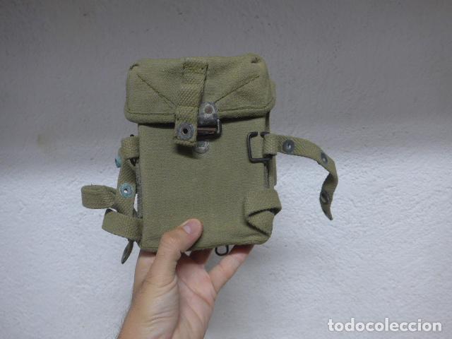 Militaria: Antigua cartuchera original de la BRIPAC, Paracaidista.