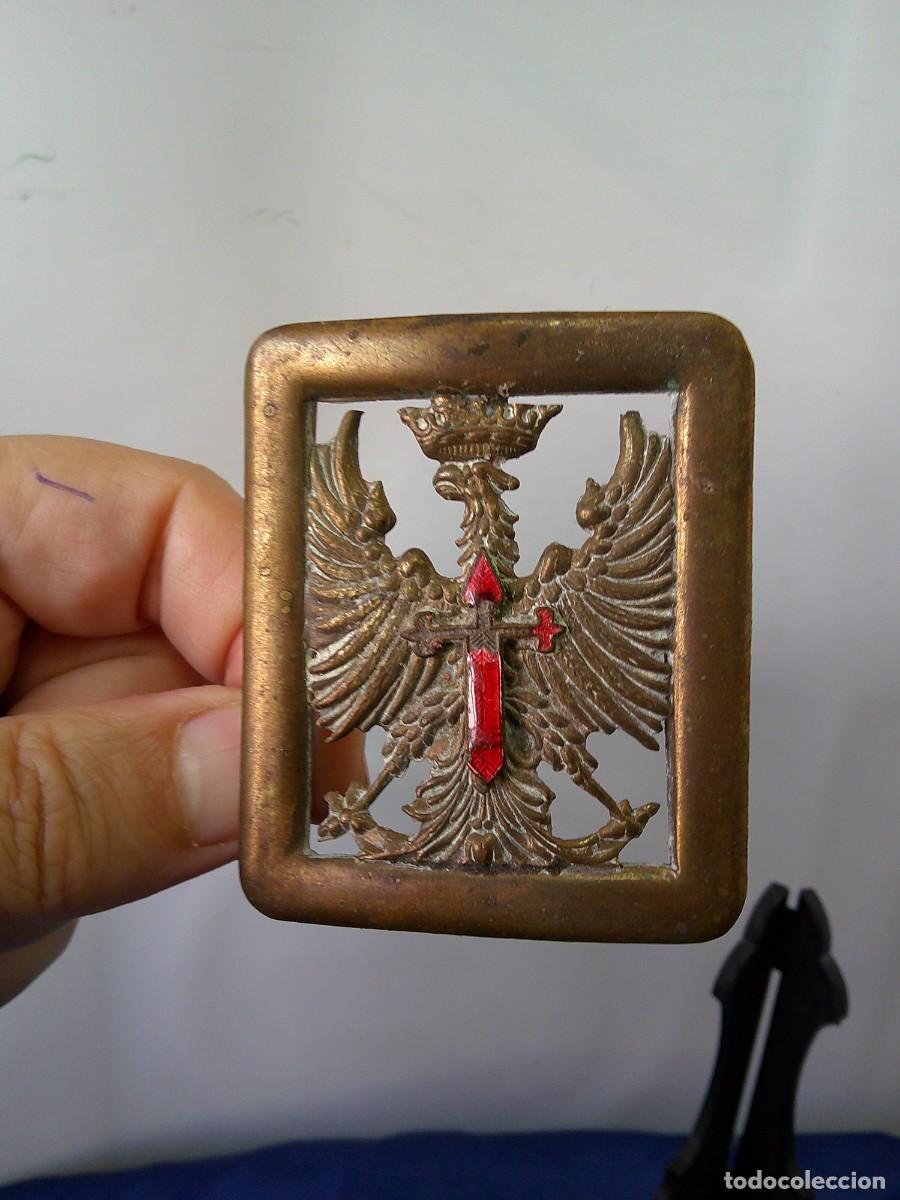 Militaria: &iexcl;&iexcl; HEBILLA. (Cinturon) Ejercito Tierra. ESPA&Ntilde;A. &rdquo;Cuartel Gral del Ejercito de Tierra. (Madrid).!C-6.