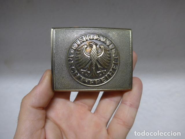 Militaria: Antigua hebilla original de la Republica Federal Alemana, Alemania.