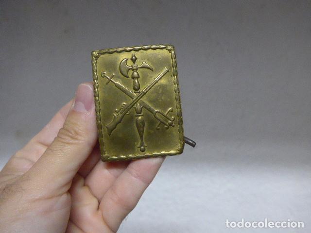 Militaria: Antigua hebilla franquista original de la Legion, epoca de Franco.