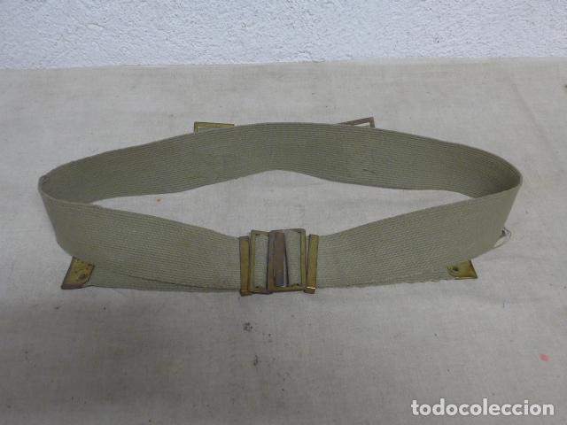 Militaria: Antiguo cinturon ce&ntilde;idor de la Legion espa&ntilde;ola en el Sahara, original, a&ntilde;os 60-70.