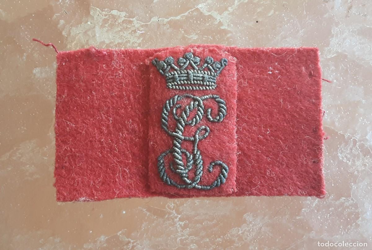 Militaria: Emblema insignia tela Guardia Civil a&ntilde;os 1930s
