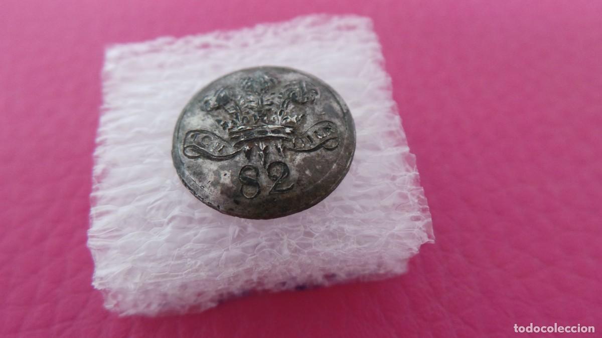 Militaria: Bot&oacute;n Brit&aacute;nico 82nd Regt of Foot (galeses)