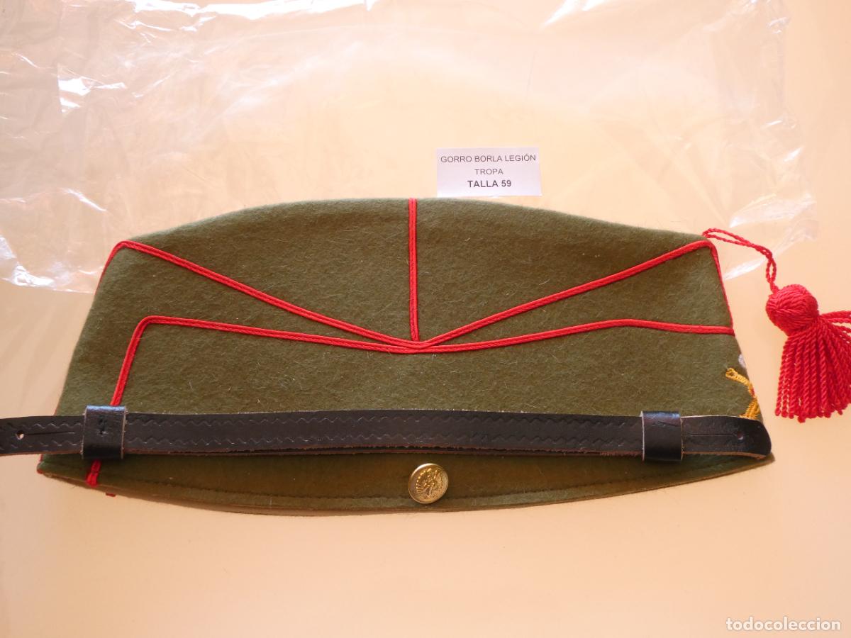 Militaria: CHAPIRI MILITAR LEGIONARIO. LEGI&Oacute;N ESPA&Ntilde;OLA. TROPA. TALLA 59. A ESTRENAR. 90GR