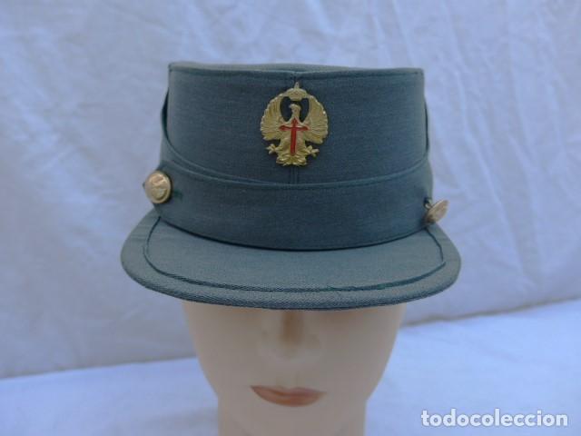 Militaria: ANTIGUA GORRA MONTA&Ntilde;ERA DE LA GUARDIA CIVIL