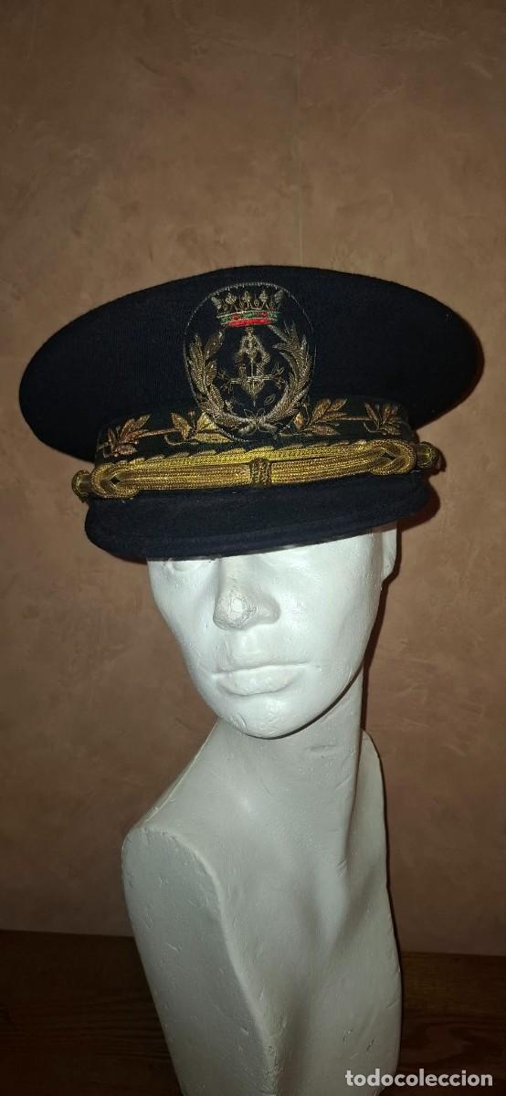 Militaria: Antigua gorra de plato de ingenieros, epoca de Franco. Talla 58
