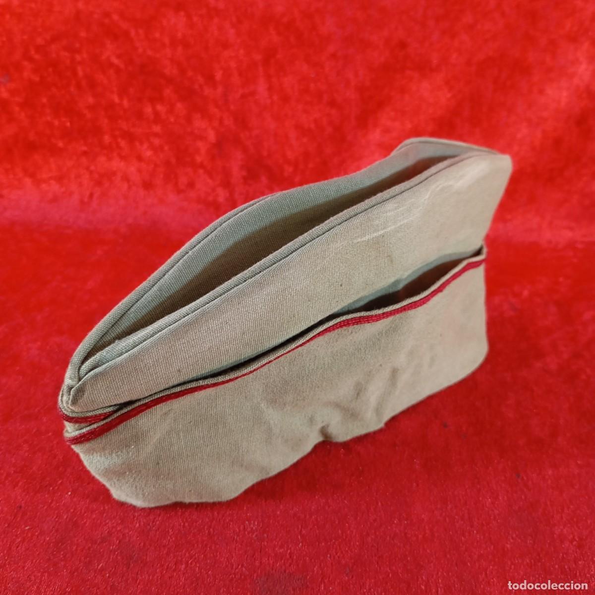 Militaria: GORRA MILITAR VINTAGE - ESTILO M-1950 - II GUERRA MUNDIAL - TELA DE ALGOD&Oacute;N