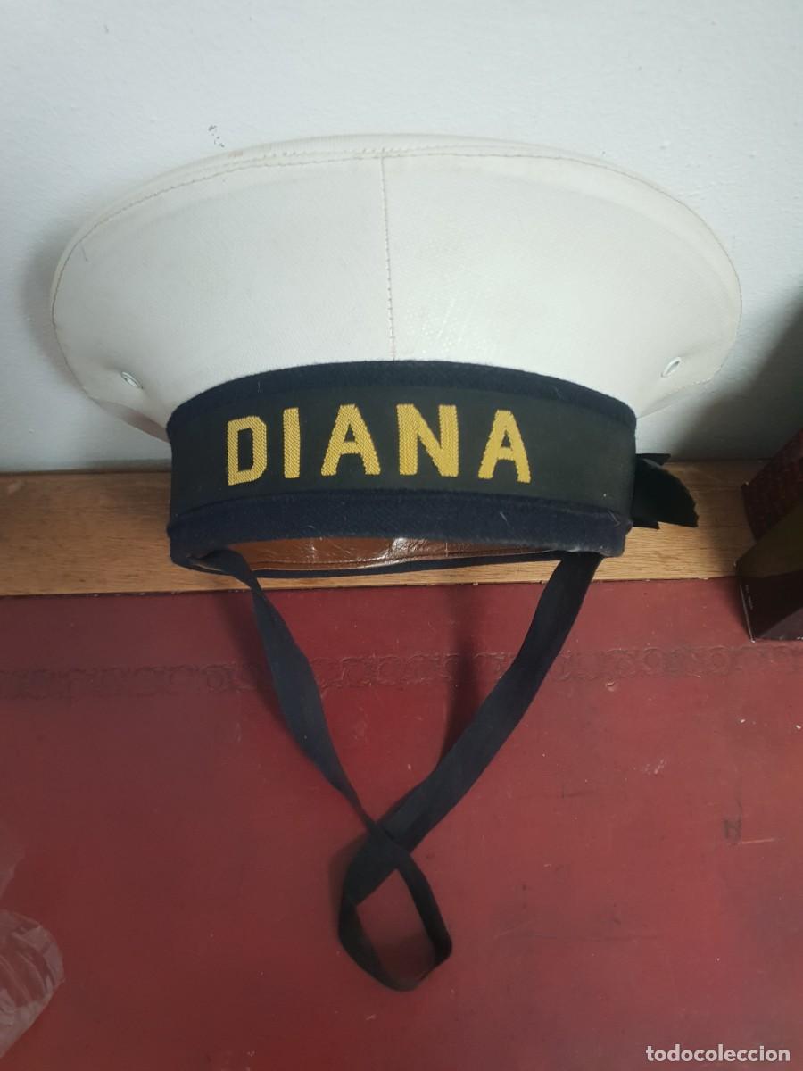 Militaria: Gorra de marinero lepanto diana