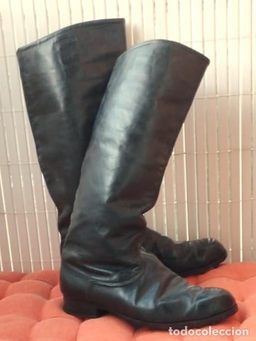 Militaria: BOTAS ALTAS SOVIETICAS, GUERRA AFGANISTAN, UNION SOVIETICA, URSS, CLAVETEADAS Y HERRADURAS, A&Ntilde;O 1978