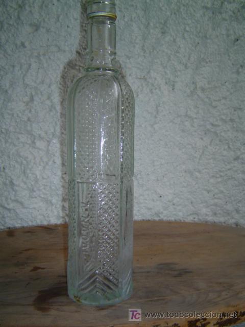 Miniaturas de perfumes antigos: BOTELLA PALO TUNEL  BU&Ntilde;OLA MALORCA LETRAS EN RELIEVE